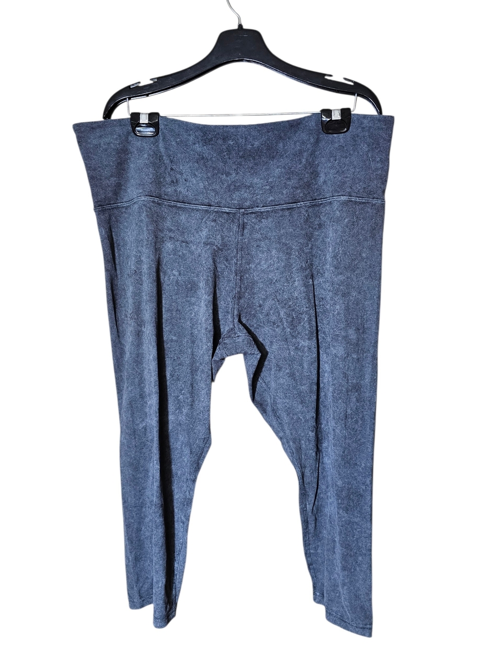 Athleta High-Waist Washed Charcoal Leggings